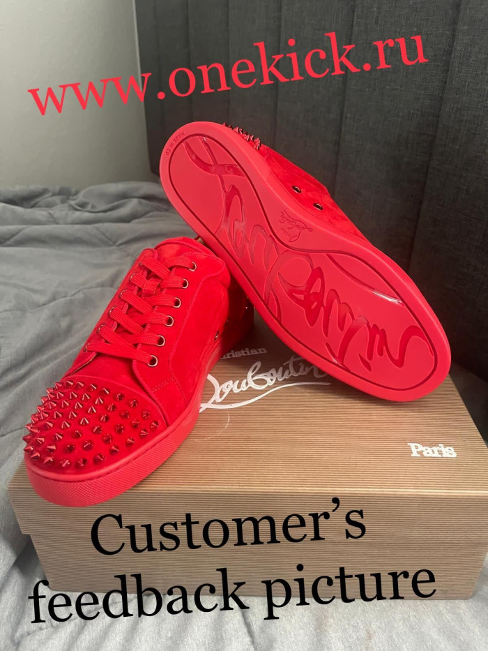 Ch**an louboutin l0*is junior spikes