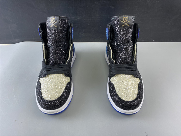 FRAGMENT DESIGN X AIR JORDAN 1 “GLITTER” CK5566-400