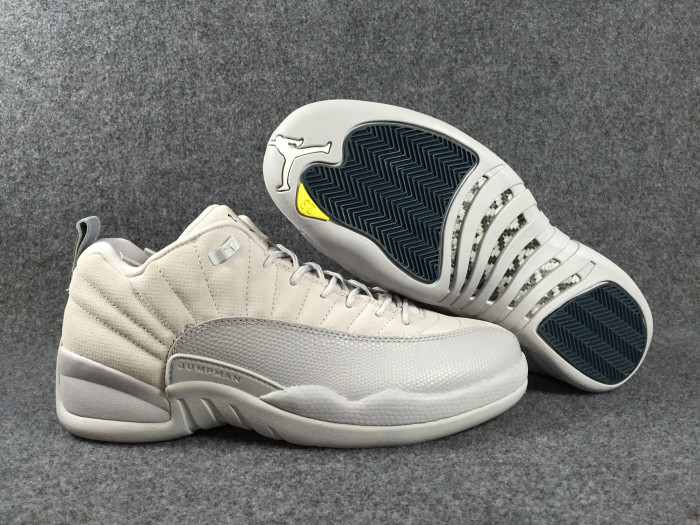 Air Jordan 12 Low “Grey Suede” 308317-002