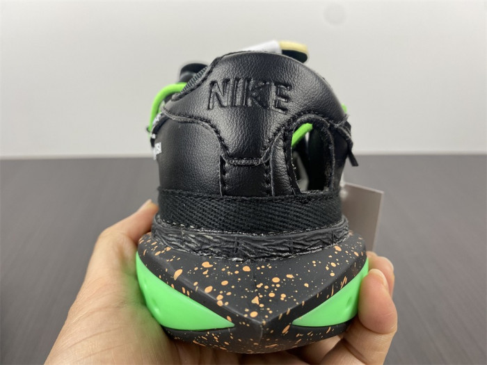 Off-White x Nike Blazer Low "Black / Green" DH7863-001