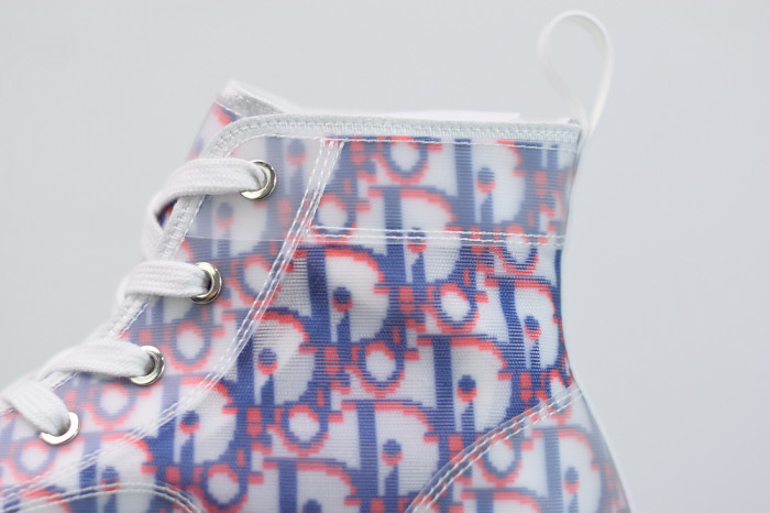 DR B23 OBLIQUE HIGH TOP SNEAKER“CD Ghosting”